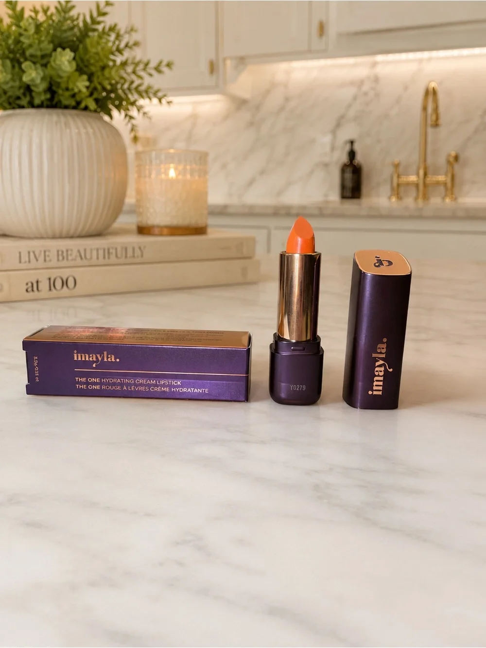 Imayla The One Hydrating Cream Lipstick – Nude Beach | Full Size 3.5g | New